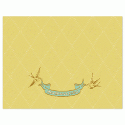 { VINTAGE BANNER } Thank You Cards