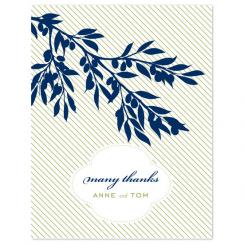 Olive Branch Thank You Cards