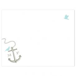 on the water Thank You Cards