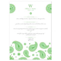 Tonic Menu Cards