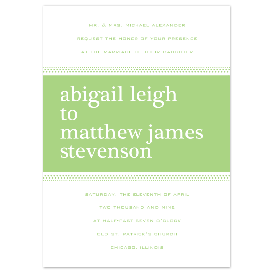 wedding invitations - Pepperdine by Alex Elko Design