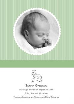 Angel Baby Birth Announcements