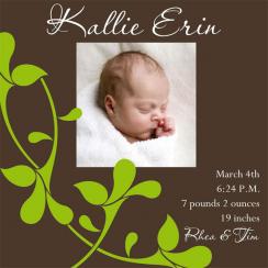 Sweet Moments Birth Announcements