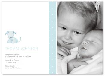little puppy Birth Announcements