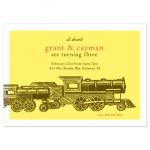 Antique Train by Push Papers