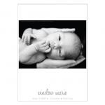 minimalist baby announc... by .cevd.
