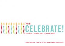 Colorful Candles by sweet tree studio