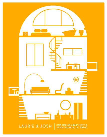 moving announcements - loft living by sweet street gals