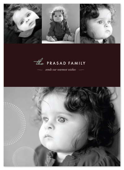 holiday photo cards - winter chic by kelli hall