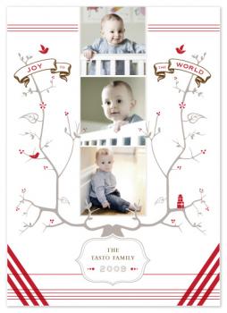 Family Tree Holiday Photo Cards