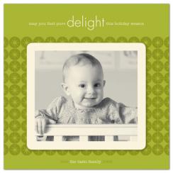 delight Holiday Photo Cards