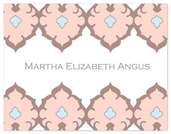 personal stationery - vintage flora by kelly robinson harris