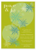 Green Snowflakes by Pretty {much} Art