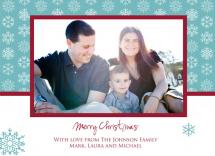 Falling Snowflakes by Customized Stationary