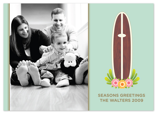 santa cruz basics Holiday Photo Cards