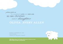 Little Lamb Baptism by B Etheredge