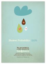 shower probability by Catherine Lalonde