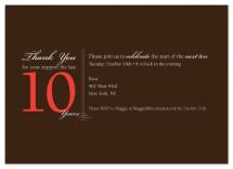 10 year Thank you by Megan Bryan