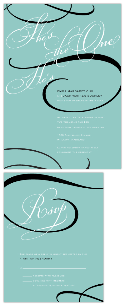 The One Wedding Invitations
