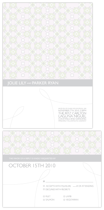 wedding invitations - Spring Sophistication by Kellie Medivitz
