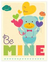 Bear gives his love by M. Lee