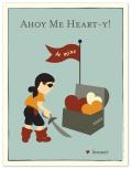 lil pirate valentine by Carrie Eckert