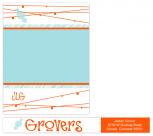 Bird on a wire Personal Stationery by Chic Design
