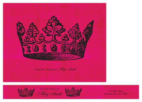 Postal Princess Personal Stationery