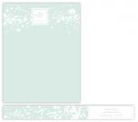 Blue Splash Personal Stationery by Vickie C.