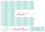 Butterfly Personal Stationery by Paperview Designs