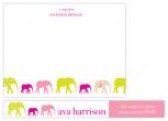 ellies in a row Personal Stationery by Katie Leggitt