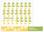 Key to the Green Personal Stationery by Vickie C.