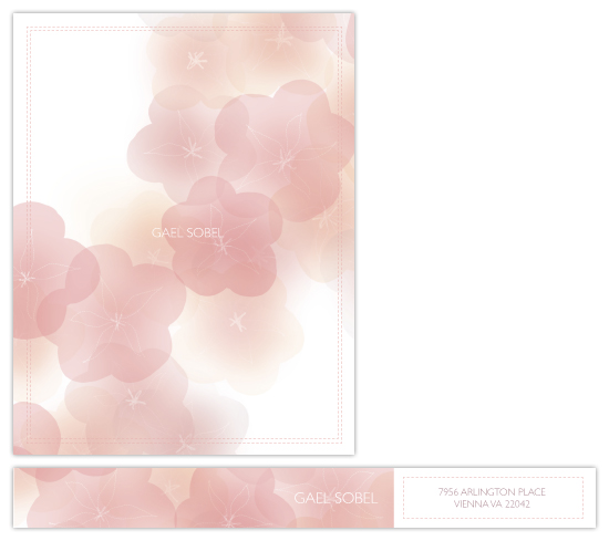 sweet nothings Personal Stationery
