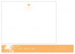 Honey Bee Buzz Personal Stationery by Angela Vivona