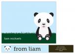 panda pal Personal Stationery by Waui Design