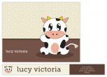 cowdy do Personal Stationery by Waui Design