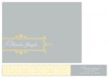 Ornate Frame Personal Stationery by Angela Vivona