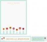 Bud Vases Personal Stationery by Dish & Spoon