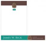 Pining to Keep in Touch Personal Stationery by Lisa Razza