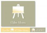 Easel Personal Stationery by Holly Herick Design