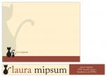 Cat Lover Personal Stationery by Mayen Escusa