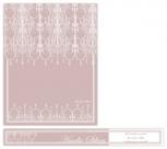 chandelier on the curtain Personal Stationery by Deniz Ören 