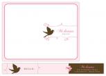 Wispy Wings Personal Stationery by Carrie O'Neal