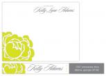 dashing dahlia Personal Stationery by Katie Leggitt