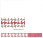 houndstooth medium Personal Stationery by Karen Glenn