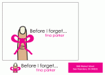 Before I Forget... Personal Stationery by Tenisha Proctor