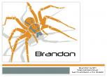 Arachnid Personal Stationery by Jennifer C
