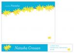 Forsythia in Bloom Personal Stationery by The Lettered Set