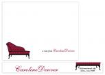 just a couch Personal Stationery by Deniz Ören 
