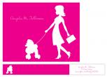 The Girly Girl Personal Stationery by Lina Goldberg